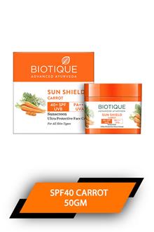 Biotique Face Cream Spf40 Carrot 50gm